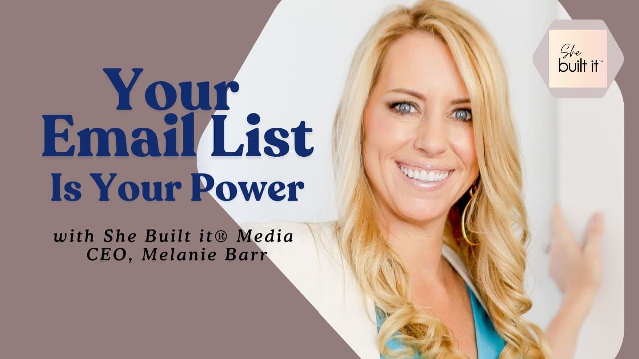 Your Email List Is Your Power